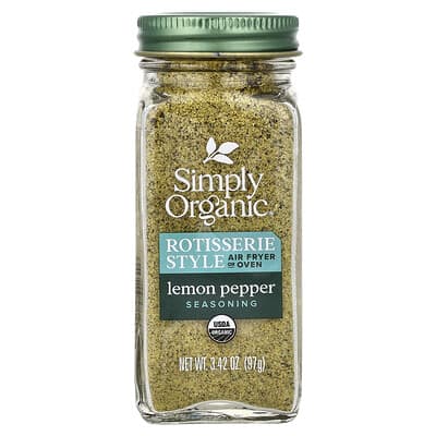 Приправа для ротизери, лимонный перец, 3.42 oz (97 g)