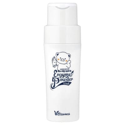 Очищающая пудра Elizavecca Hell-Pore Clean Up, Enzyme Powder Wash, 2.82 oz (80 g)