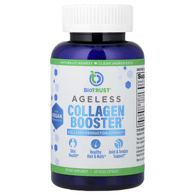 Коллагеновая добавка Ageless Collagen Booster®, 60 капсул