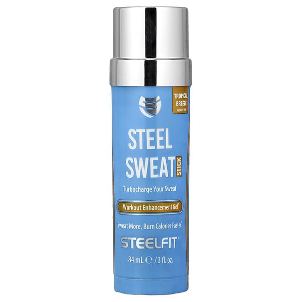 Гель для тренировок Steel Sweat Stick Tropical Breeze 3 fl oz (84 ml)