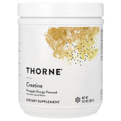 Креатин Thorne, Pineapple Orange, 13.5 oz (384 g)