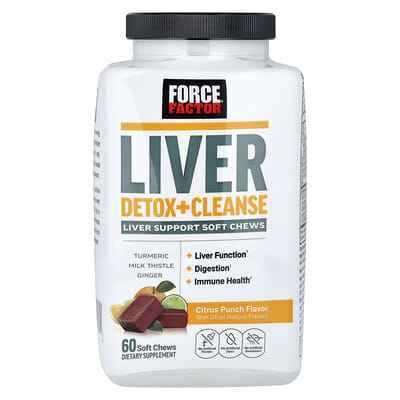 БАД Liver Detox + Cleanse Citrus Punch 60 Soft Chews