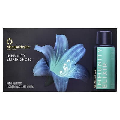 Эликсир иммунитета Manuka Health 5 Bottles 50 ml
