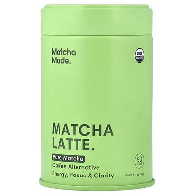 Matcha Latte, Unsweetened, 2.11 oz (60 g)