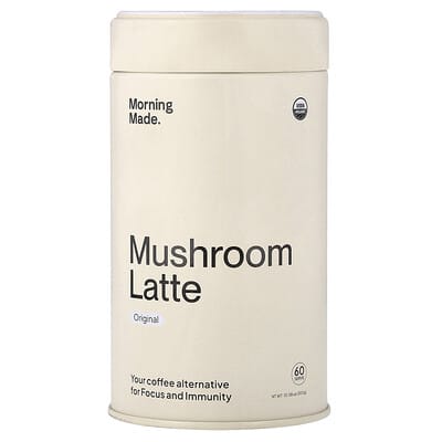 Morning Made Mushroom Latte, Original, 10.58 oz (300 g)