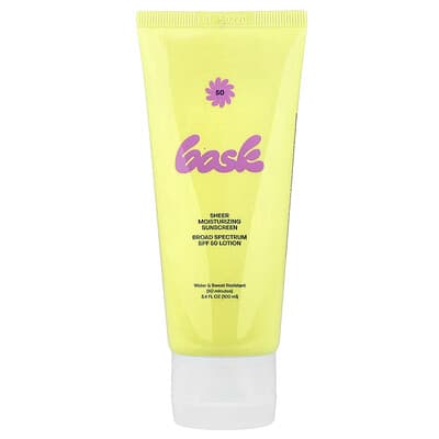 Bask Suncare увлажняющий солнцезащитный лосьон, SPF 50, 3.4 fl oz (100 ml)