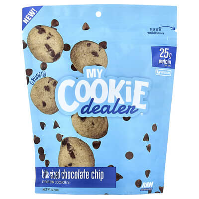 My Cookie Dealer Protein Печенье с шоколадной крошкой, 5 oz (142 g)