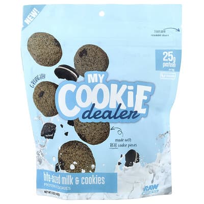 Протеиновое печенье Bite-Sized, Milk & Cookies, 5 oz (142 g)