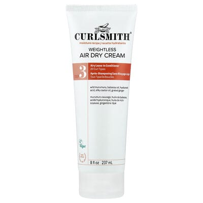 Weightless Air Dry крем, несмываемый кондиционер, для всех типов завитков, 8 fl oz (237 ml)