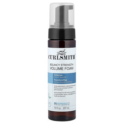 Bouncy Strength Volume Foam для кудрявых или волнистых волос, 7 fl oz (207 ml)