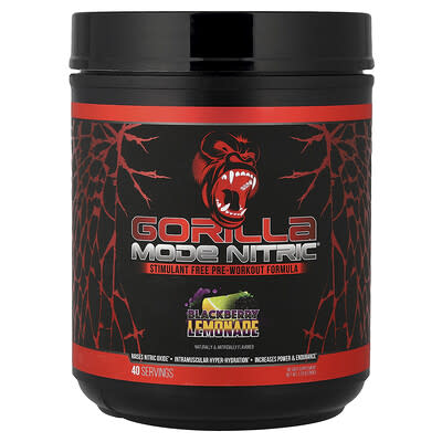 Mode Nitric®, безстимуляторная формула для предтренировочного комплекса, Blackberry Lemonade, 1.72 lb (780 g)