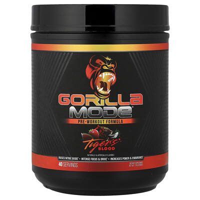 Mode®, Pre-Workout Formula, Tigers Blood, 1.76 lb (800 g)