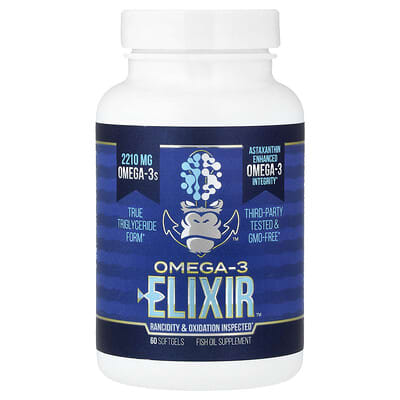 Omega-3 Elixir™, 60 мягких капсул