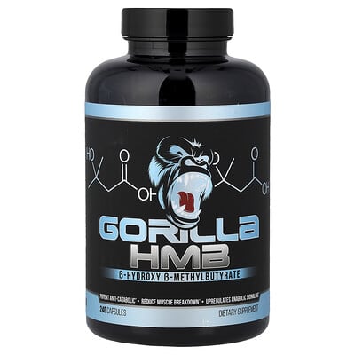 HMB, 240 Capsules (500 mg per Capsule)