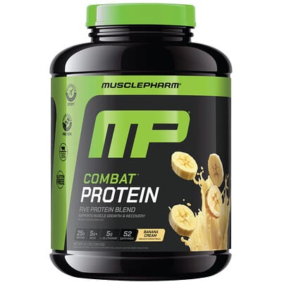 Протеин Combat® Banana Cream, 4.1 lbs (1.84 kg)