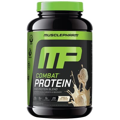 Combat® протеин, ванильное мороженое, 2 lbs (900 g)