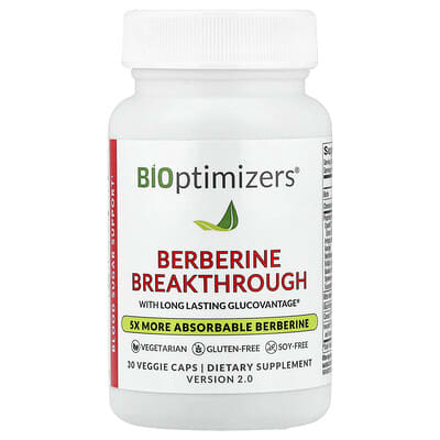 Berberine Breakthrough 30 вегетарианских капсул