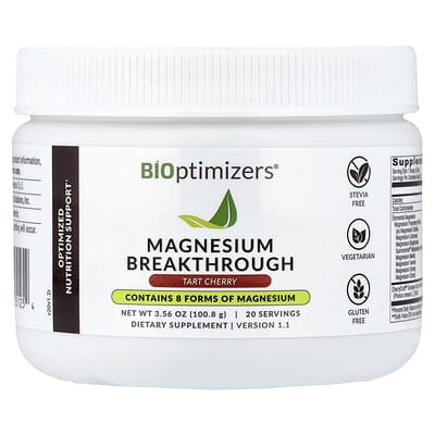 Magnesium Breakthrough, Tart Cherry, 3.56 oz (100.8 g)
