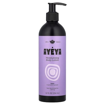 Увлажняющий лосьон для тела Ayeya Lavender 12 fl oz (354 ml)