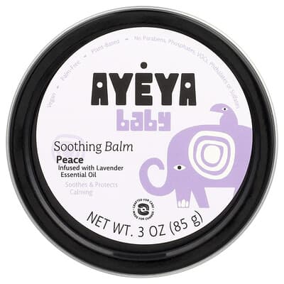 Baby, Soothing Balm, Lavender, 3 oz (85 g)