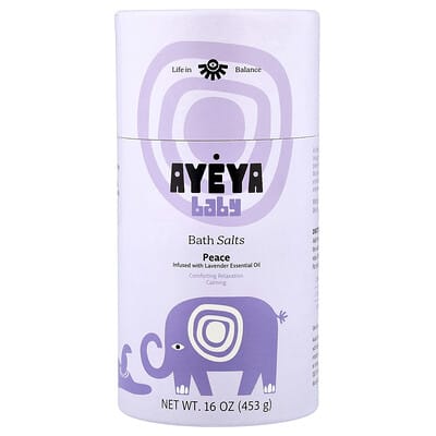 Ayeya соль для ванны с лавандой, 16 oz (453 g)