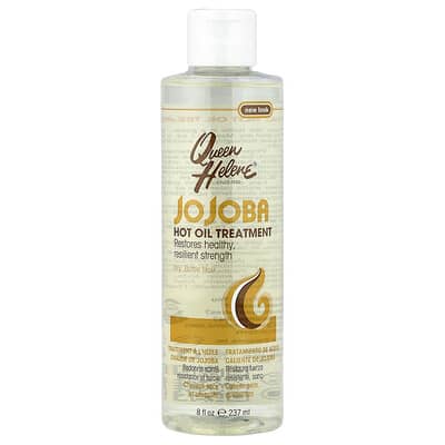 Queen Helene маска для волос Hot Oil Treatment, Jojoba, для сухих и ломких волос, 8 fl oz (237 ml)