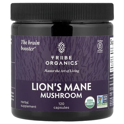 Грибы Lion's Mane, 120 капсул