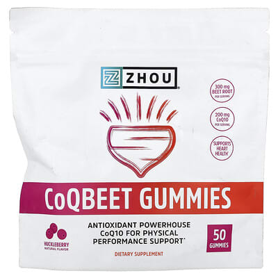 CoQBeet Gummies мармелад с черникой, 50 шт