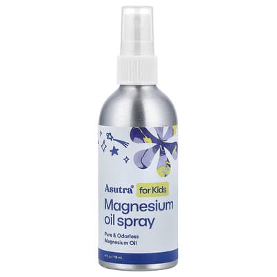 Детский спрей с магниевым маслом Asutra, 4 fl oz (118 ml)