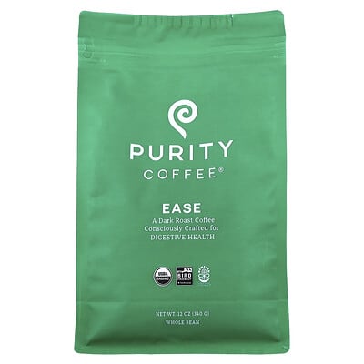 Ease, Whole Bean, Dark Roast, 12 oz (340 g)