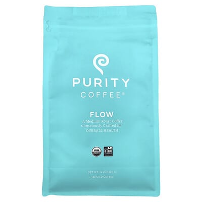 Flow, Ground, Medium Roast, 12 oz (340 g)