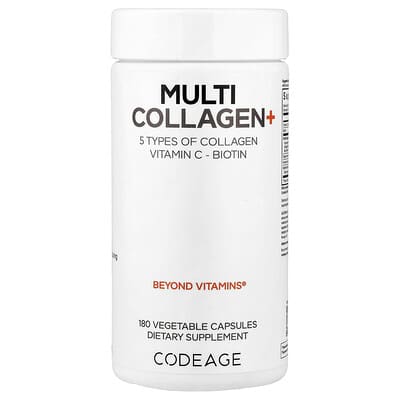 Multi Collagen+, 180 Vegetable Capsules