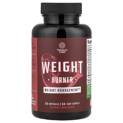 Nature's Craft Weight Burner, 60 капсул