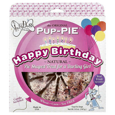 Pup-Pie® лакомство для собак, Happy Birthday For A Darling Girl, 5 oz