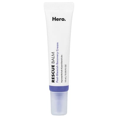 Бальзам для восстановления кожи после прыщей Hero Cosmetics Rescue Balm, 0.5 fl oz (15 ml)