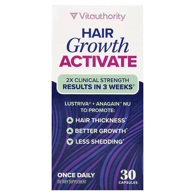 Препарат для роста волос Hair Growth Activate, 30 Capsules