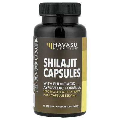 Shilajit, 60 капсул