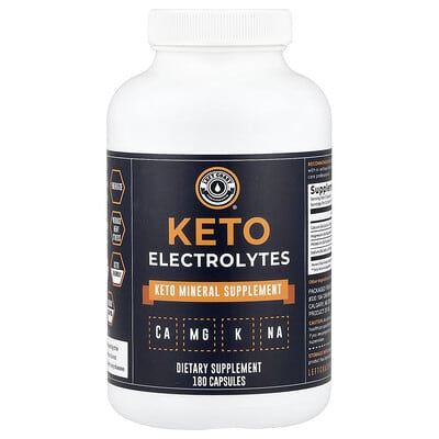 Электролиты Keto, 180 Capsules