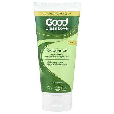 Rebalance, Intimate Wash, Cedarwood, 6 fl oz (177 ml)