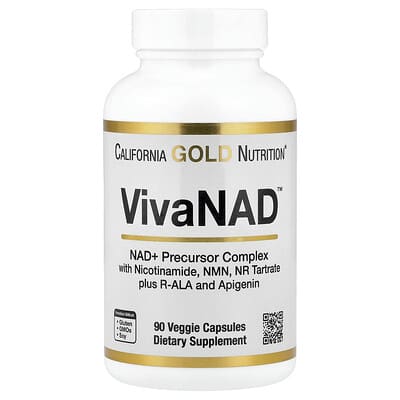 VivaNAD™, NAD Complex With NMN, NR Tartrate, 90 Veggie Capsules