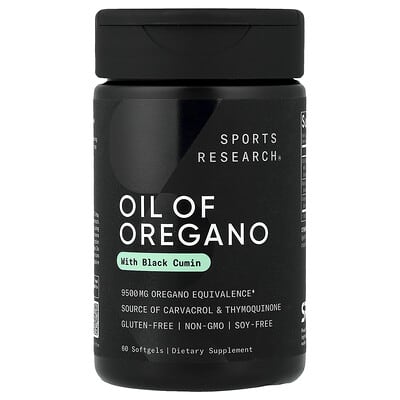 Oil Of Oregano с черным тмином, 60 мягких капсул