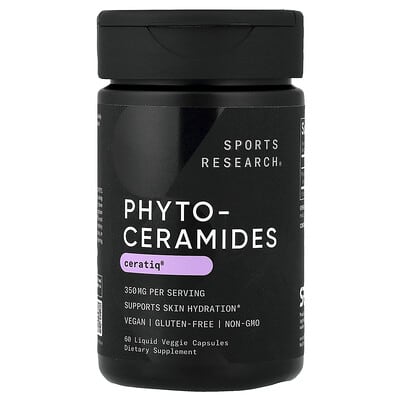 Phytoceramides, 350 mg, 60 Liquid Veggie Capsules