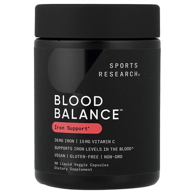 Blood Balance™, 90 жидких вегетарианских капсул