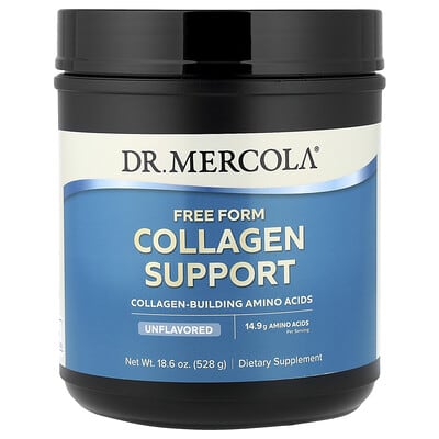 Коллаген Free Form Collagen Support, Unflavored, 18.6 oz (528 g)