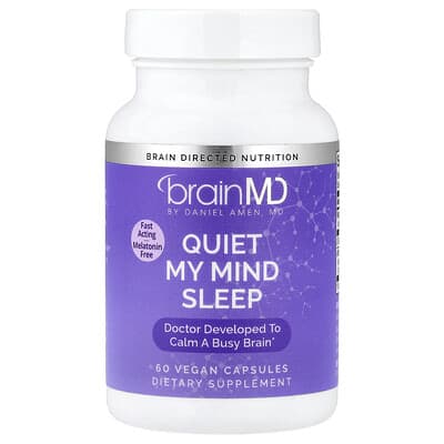 Quiet My Mind Sleep, 60 веганских капсул