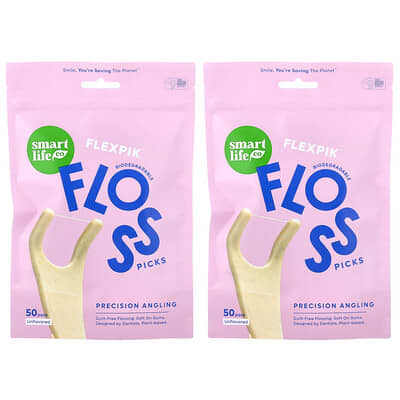 Flexpik™ Floss Picks, Unflavored, 100 Pack