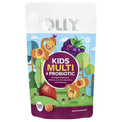 Детский мультивитаминный мармелад, Yum Berry Punch, 120 шт