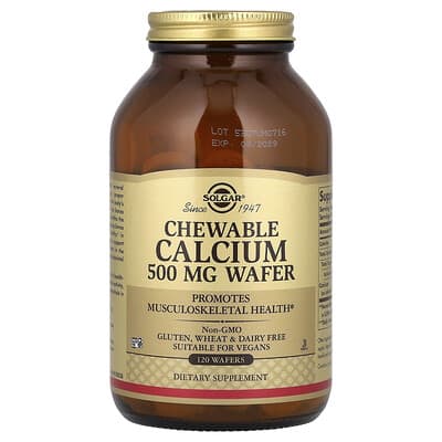 Жеваемый кальций, 120 таблеток (500 mg на таблетку)