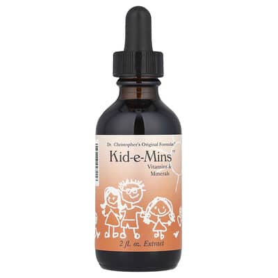 Kid-e-Mins™, витамины и минералы, 2 fl oz