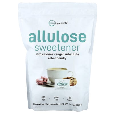 Micro Ingredients Подсластитель Allulose 300 пакетиков